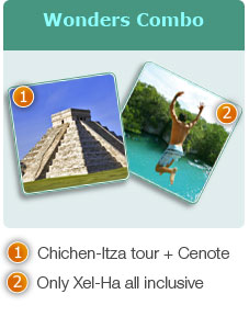 maravillas chichen itza xelha combo