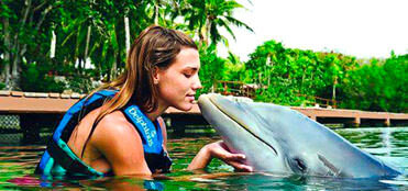 Nados con delfines en Xelha | Tours en Cancun