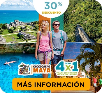 Tours y Excursiones Cancun -  Tulum Coba cenotes playa del carmen
