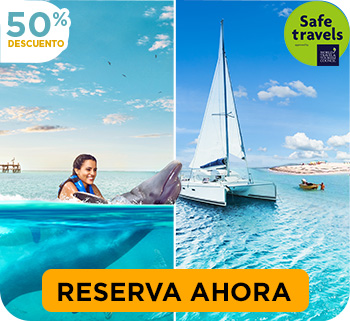 Isla Mujeres Catamarán + Traslado VIP a tu Hotel + Snorkel + Nado con Delfínes
