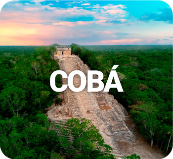 Tours a Cobá Ruinas Mayas