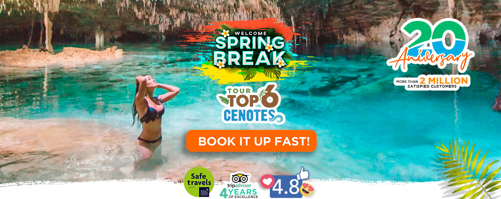 Top 6 cenotes tour in Cancún and Riviera Maya