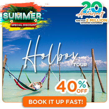 Tour Tulum Comming into light giant sculpture + 4 centoes