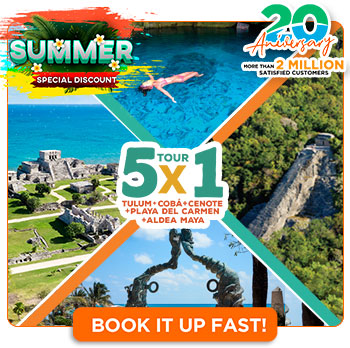 5 in 1 tours tulum coba cenote playa del carmen