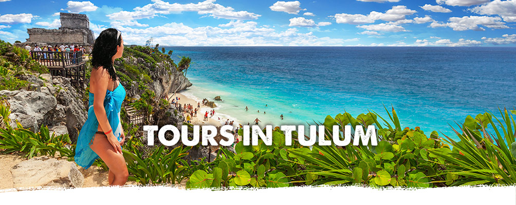 Photo of a Young Woman Watching the Sea at Tulum Ruins