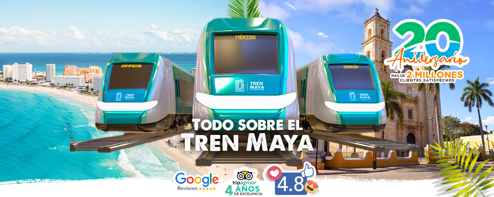 El Tren Maya en Cancun y Tulum