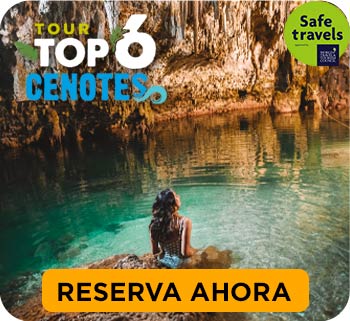 Cenotes subterraneos en Riviera Maya;