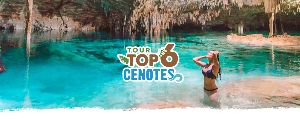Tour de 6 cenotes en Cancún y Riviera Maya