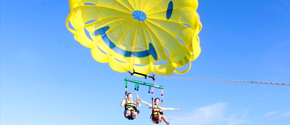Parasail en Cancún
