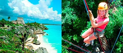 actividades extremas en cancun