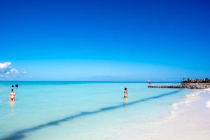 playa norte en Isla Mujeres