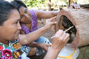 mujeres mayas cuidando abejas meliponas COVID Cancun