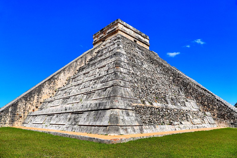 Templo de kukulkan en Chichén Itzá