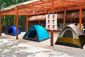 casas de camping en coba glamping en Tulum