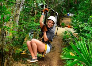 tour de tirolesas en cancún